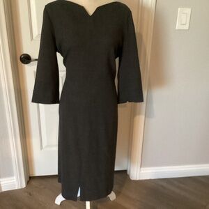 Slates Janet Howard Dress, Size Large, Color Gray